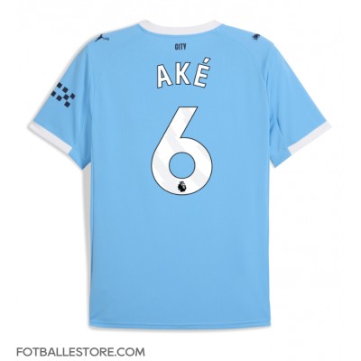 Manchester City Nathan Ake #6 Hjemmedrakt 2025-26 Kortermet Manchester City Nathan Ake #6 Hjemmedrakt 2025-26 Kortermet
